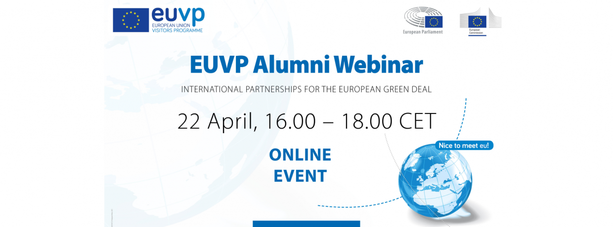 EUVP Alumni Webinar banner