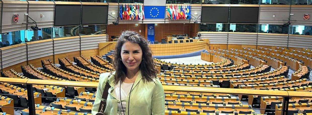 Photo taken in the Parliament building