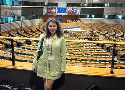 Photo taken in the Parliament building